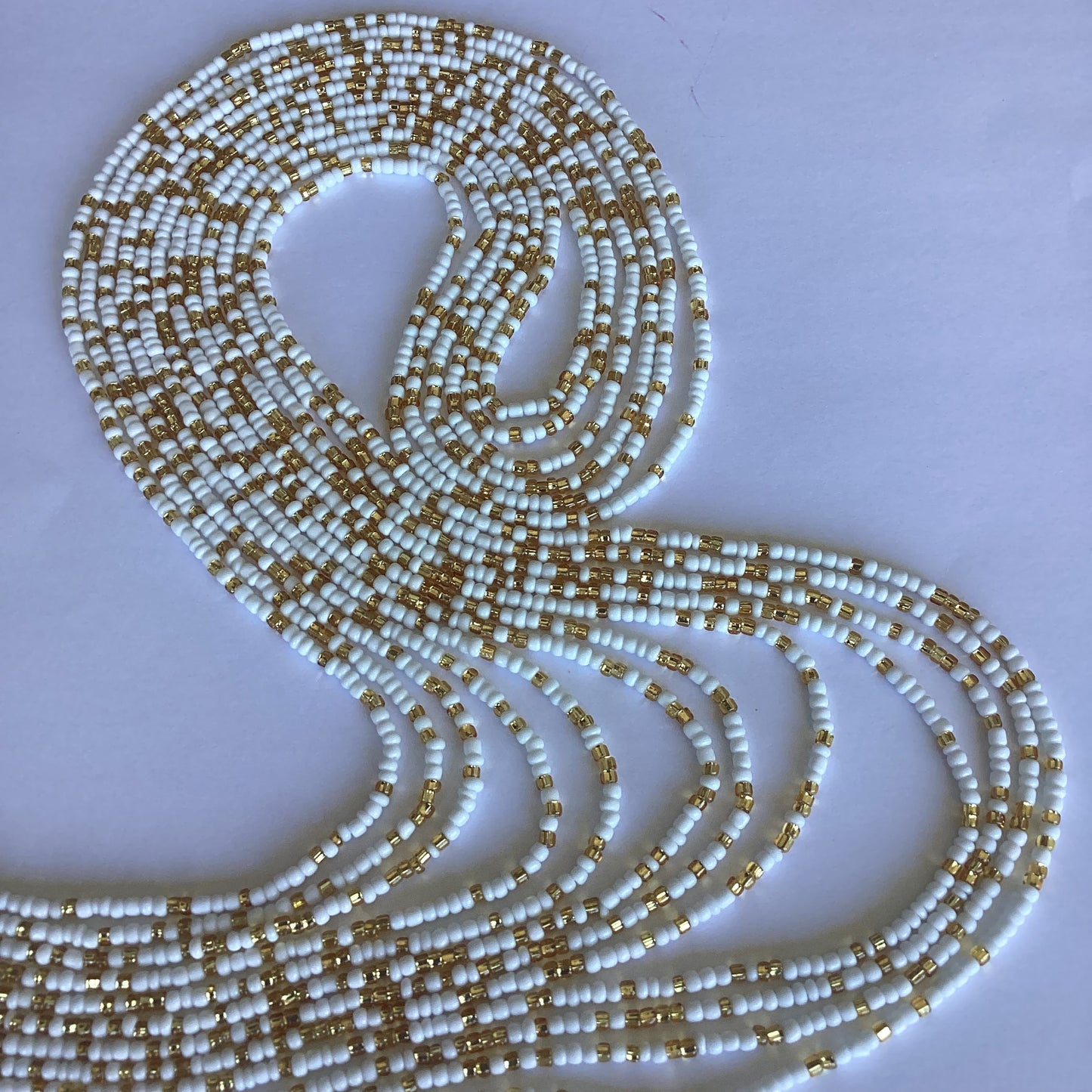 Milky Way (tie on waist beads)