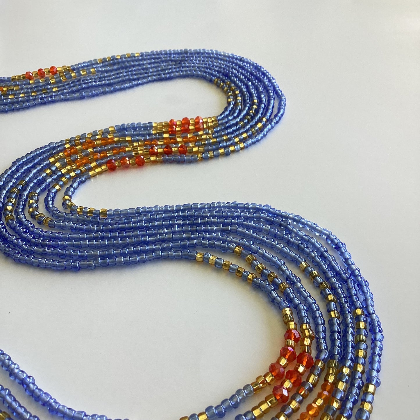 PEACEFUL FLOW (tie on waist beads)