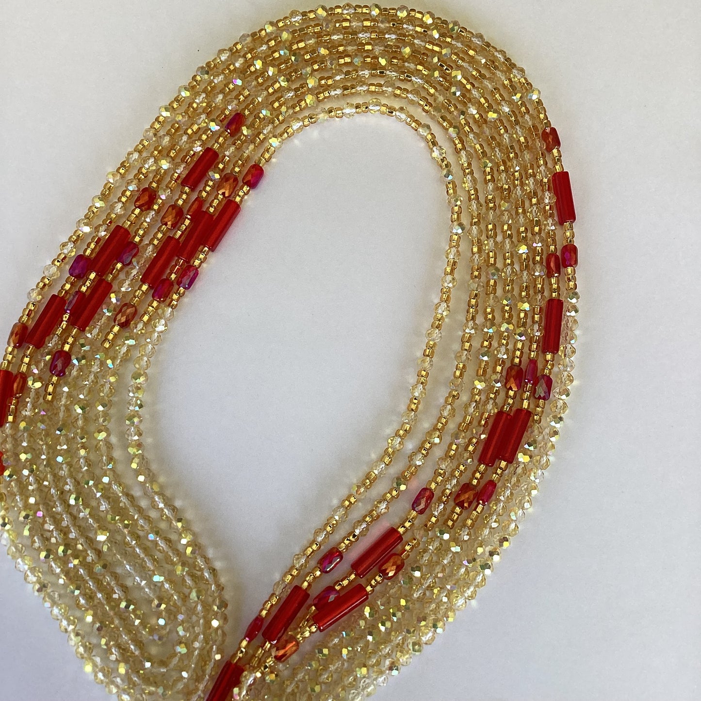 EMPRESS (red)(tie on waist bead)