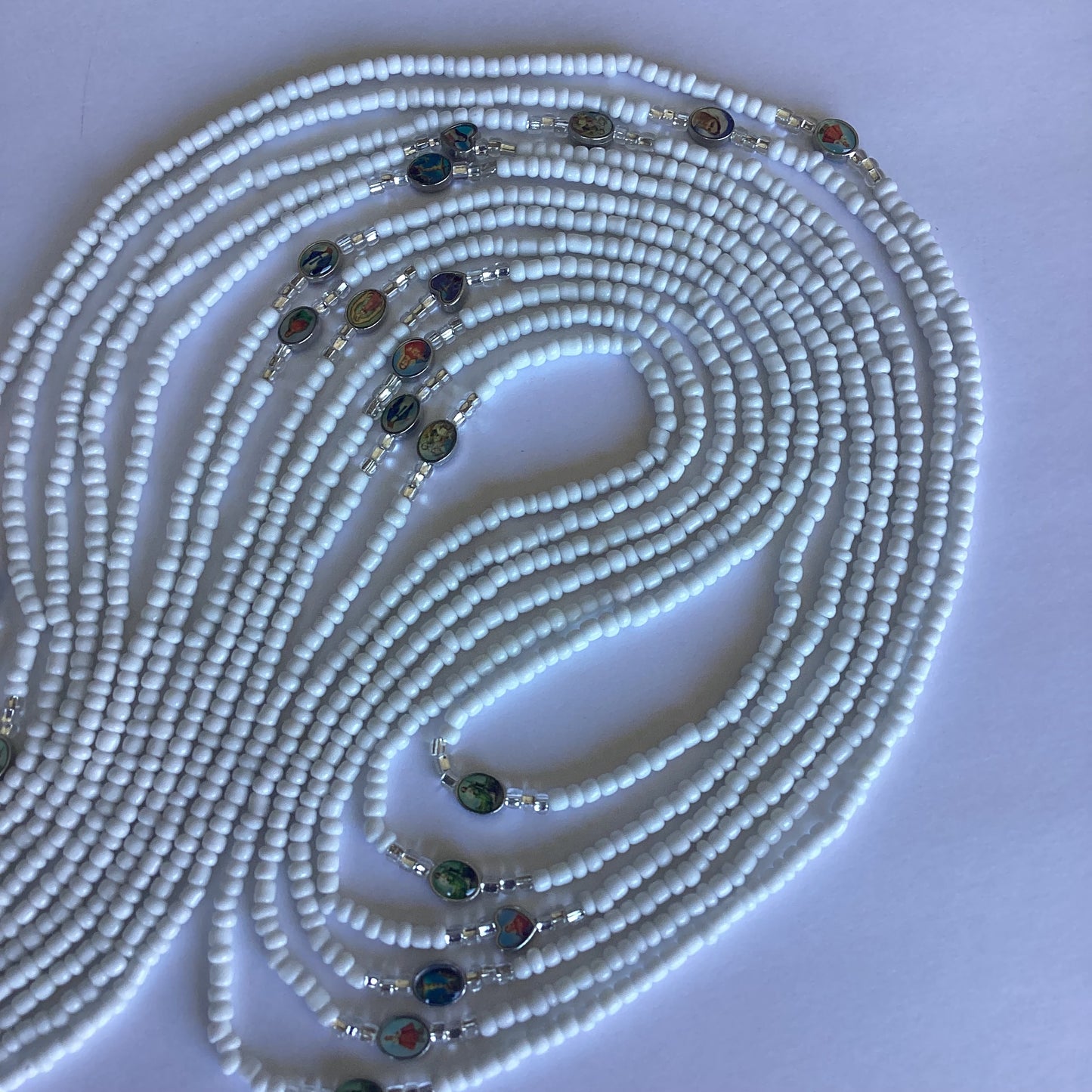 OUR LADY OF THE SEA(tie on waist beads)