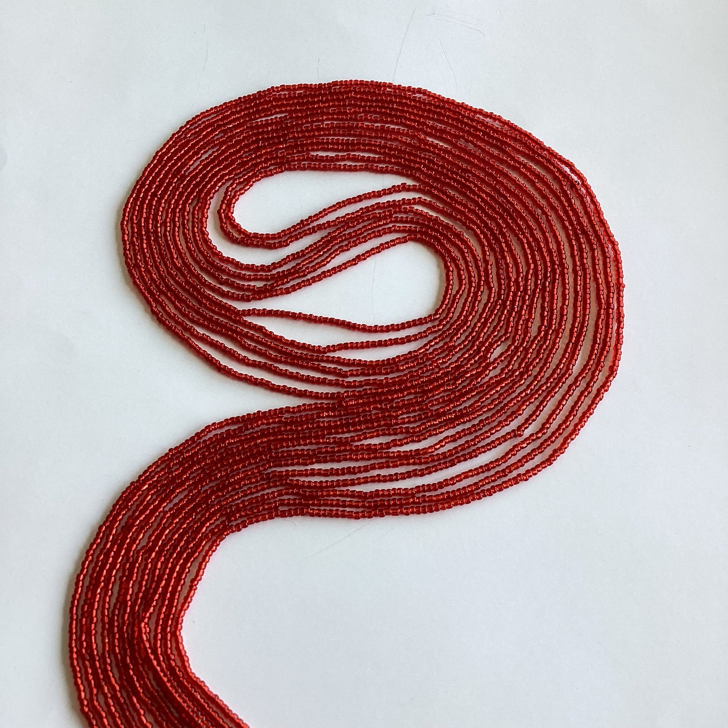 RED LIGHT (tie on waist beads)