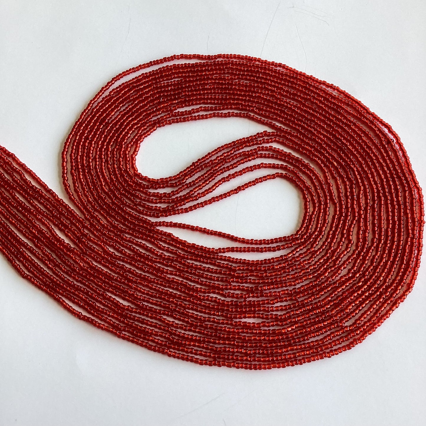 RED LIGHT (tie on waist beads)