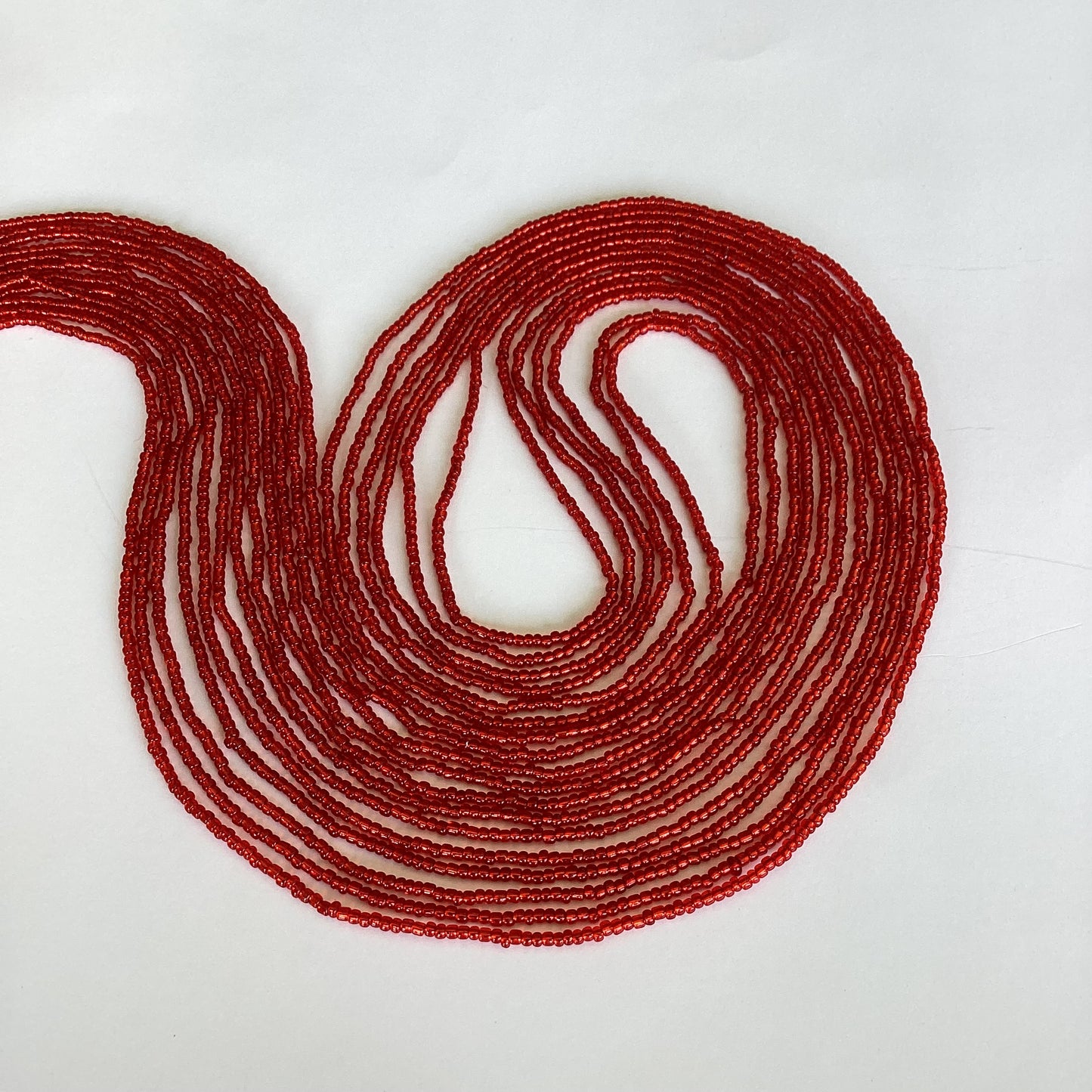 RED LIGHT (tie on waist beads)