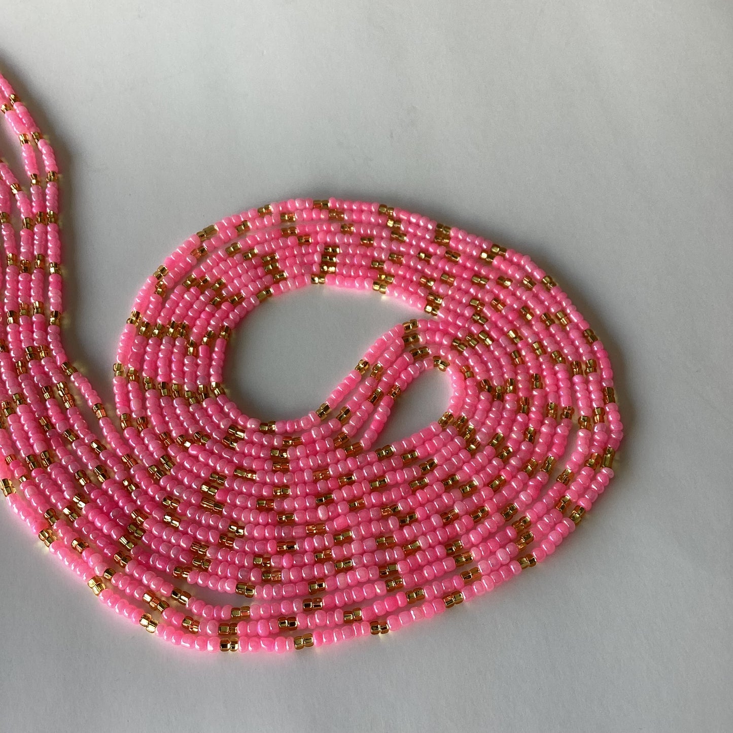 My LOVE (tie on waist beads)