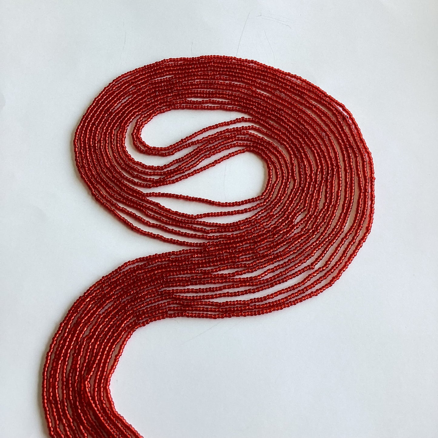 RED LIGHT (tie on waist beads)