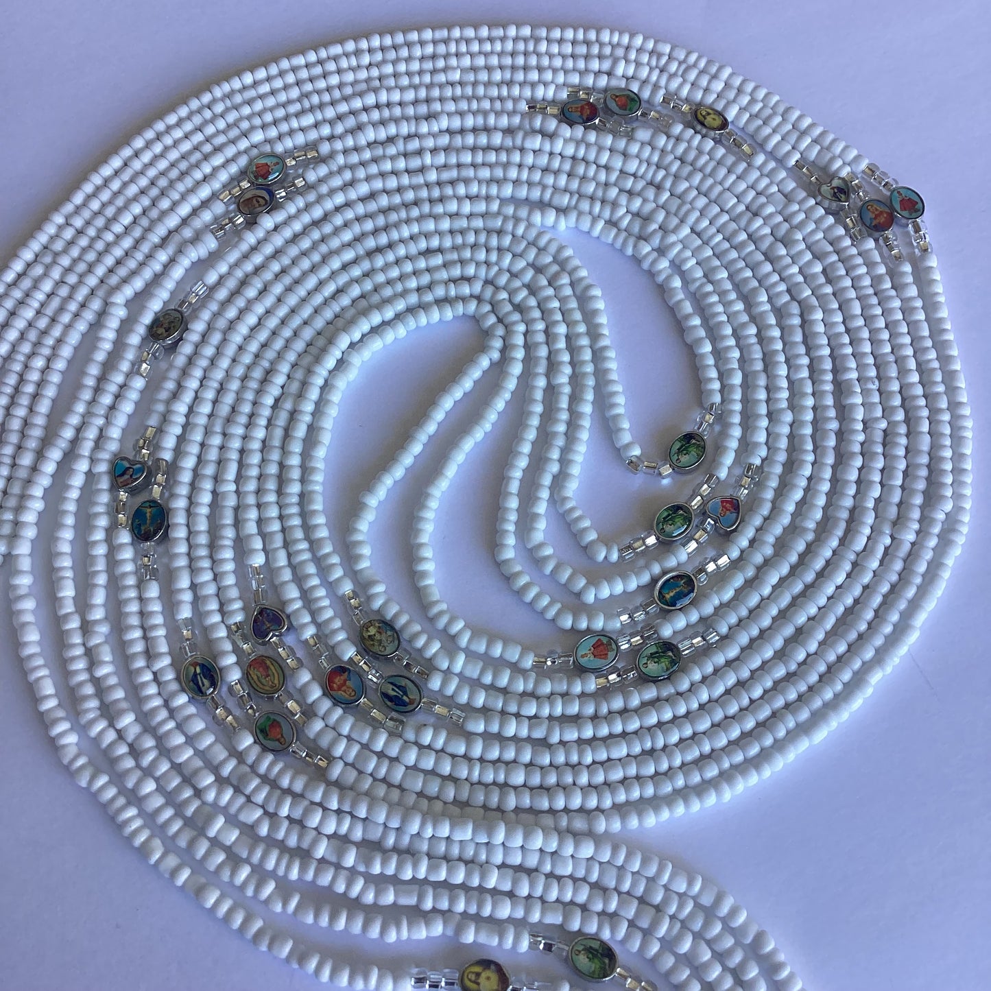 OUR LADY OF THE SEA(tie on waist beads)