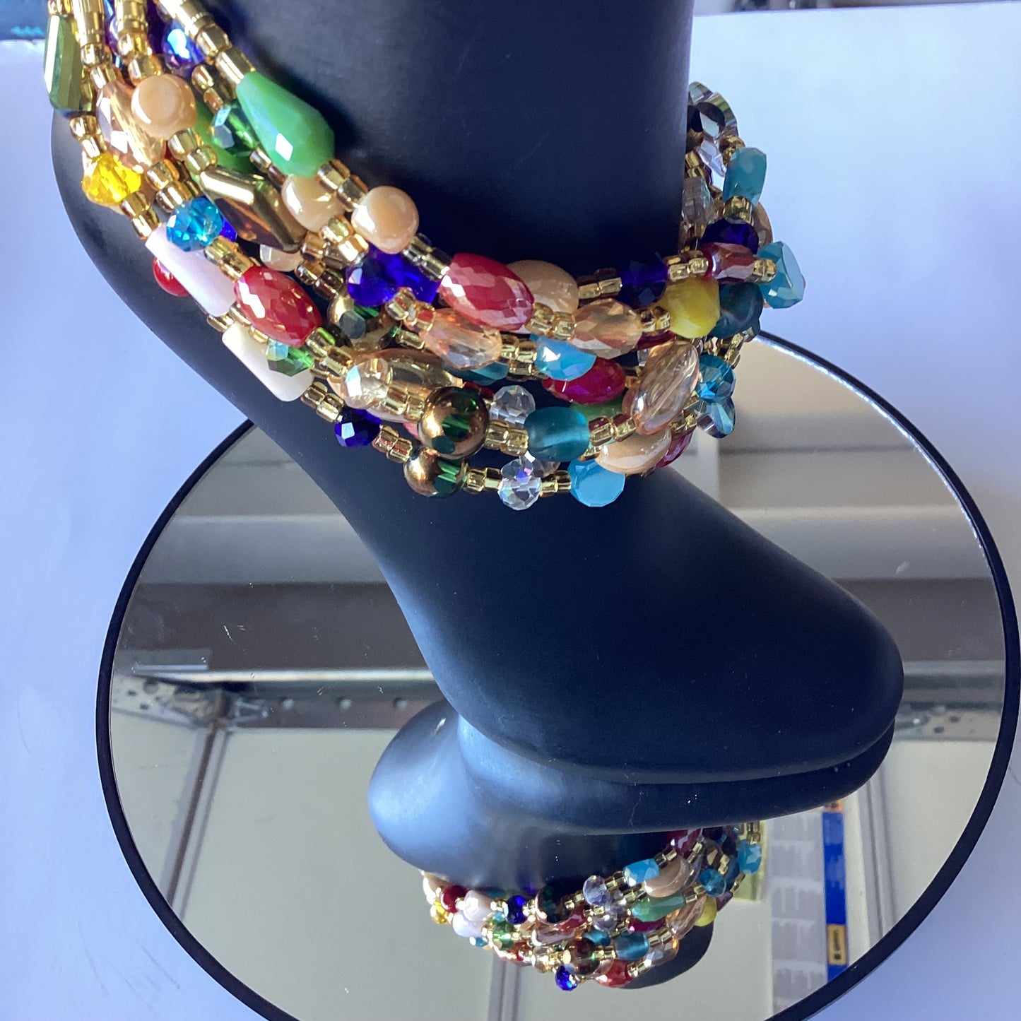 Beaded Anklet (clasp)