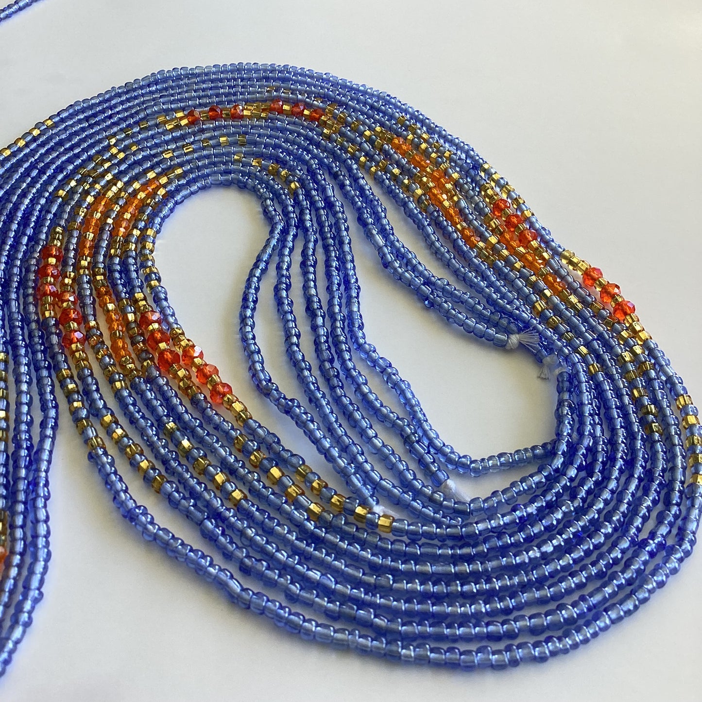 PEACEFUL FLOW (tie on waist beads)