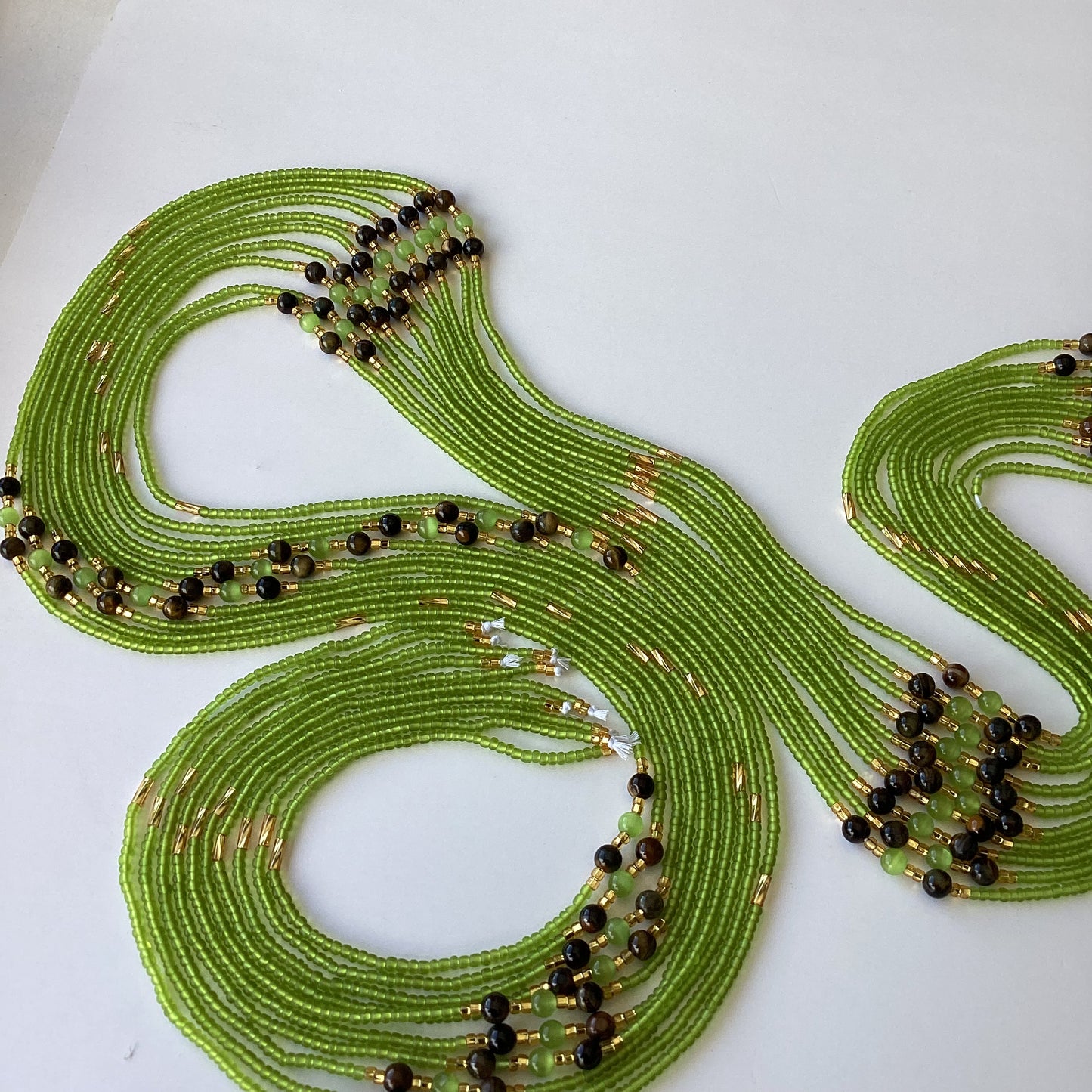 NATURE PROTECTION.(tie on waist beads)