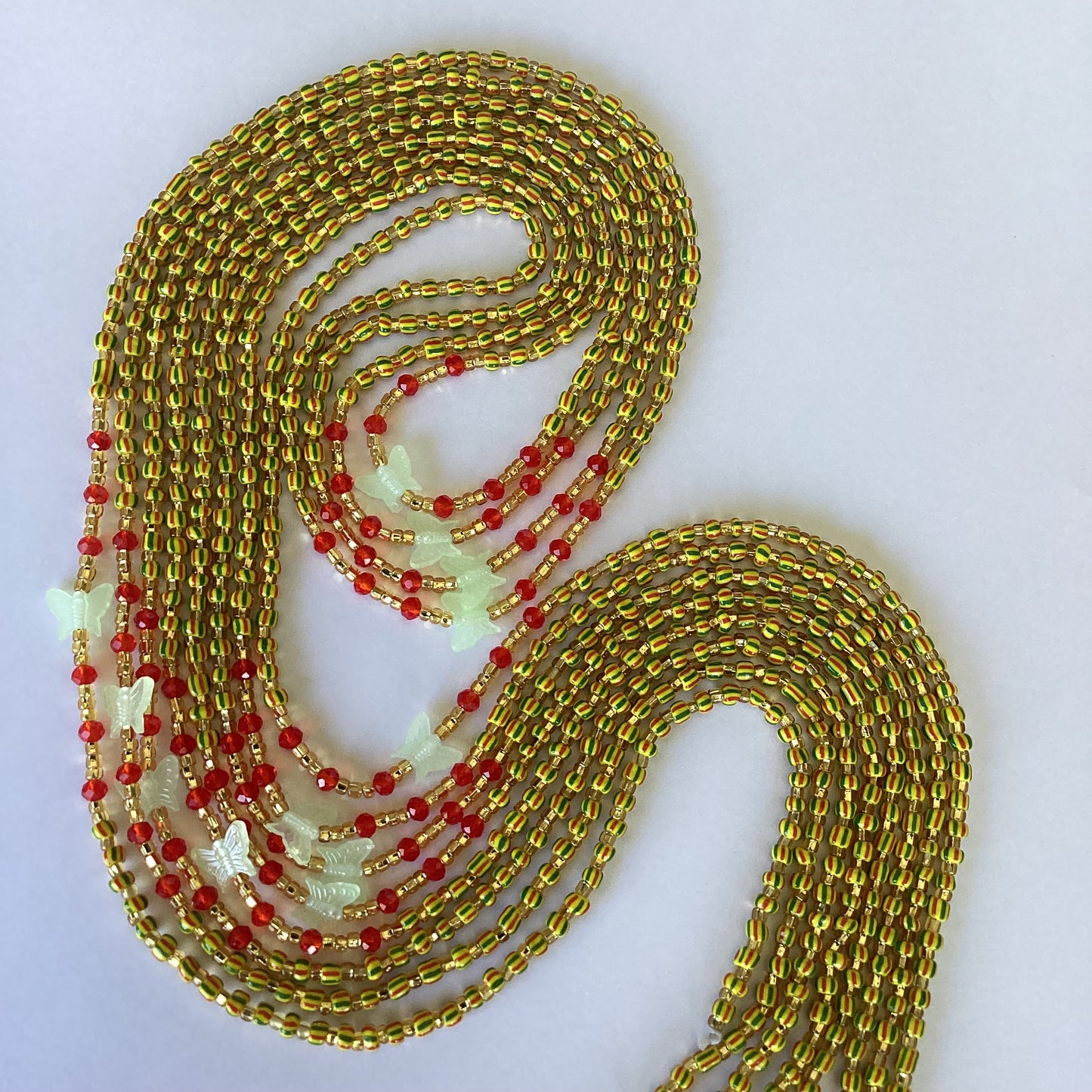AFRICAN GODDESS (tie on waist beads)