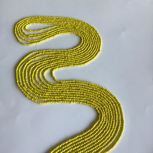 Sunshine (tie on waist beads)