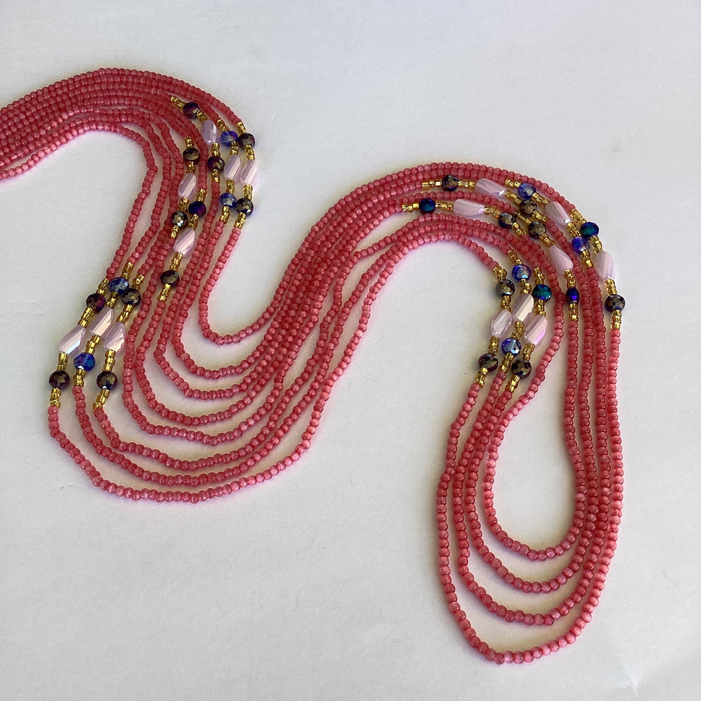 CAT EYE (tie on waist beads)