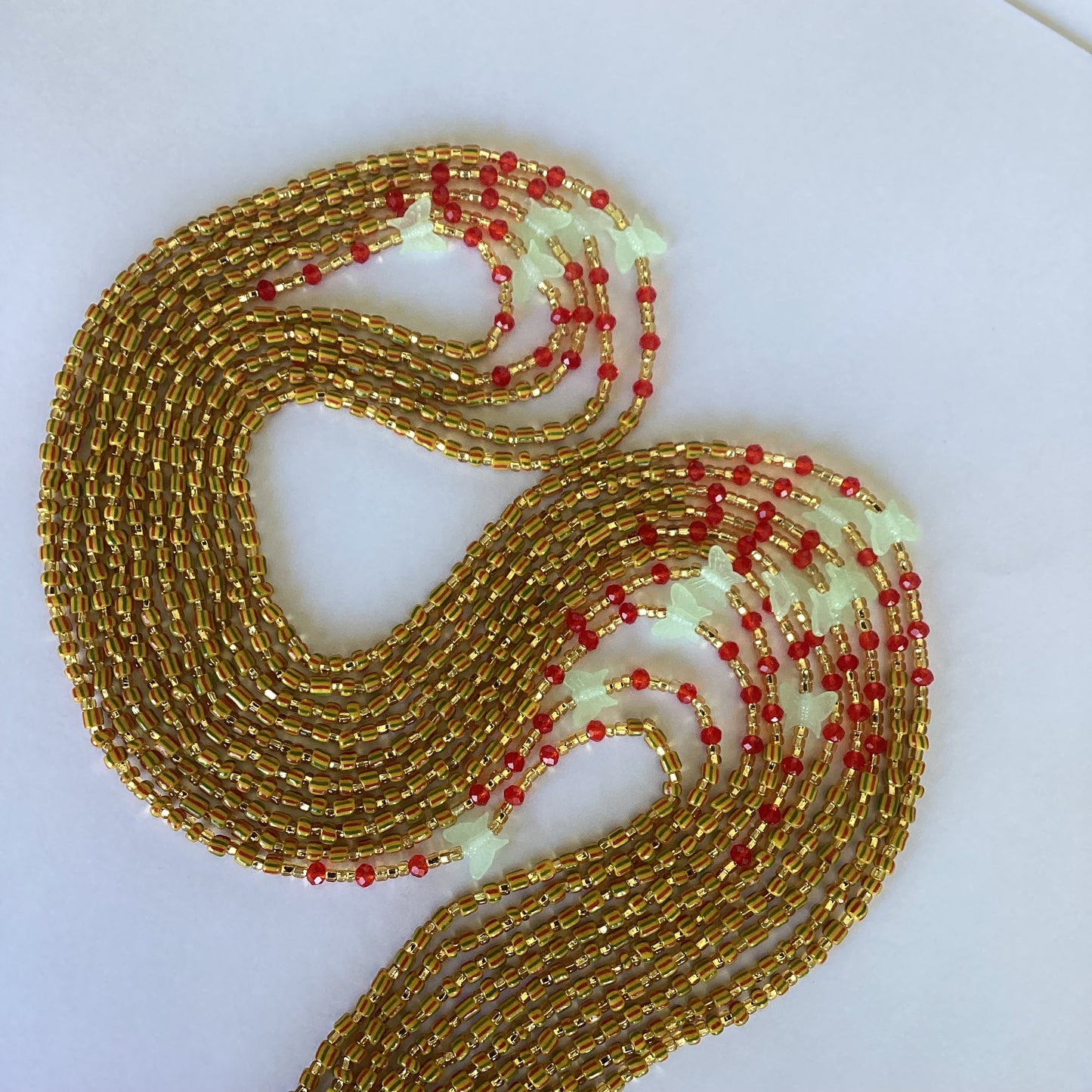 AFRICAN GODDESS (tie on waist beads)