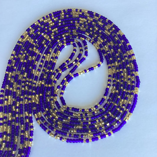 Golden whisper (tie on waist beads)