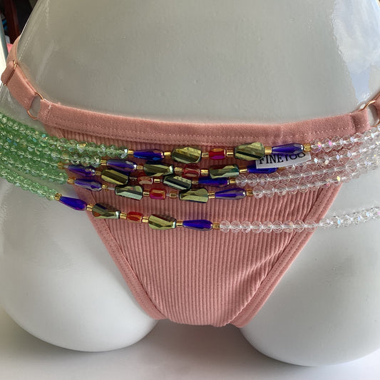 LUXURIOUS LIFE (tie on waist beads)
