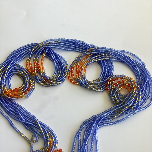 PEACEFUL FLOW (tie on waist beads)