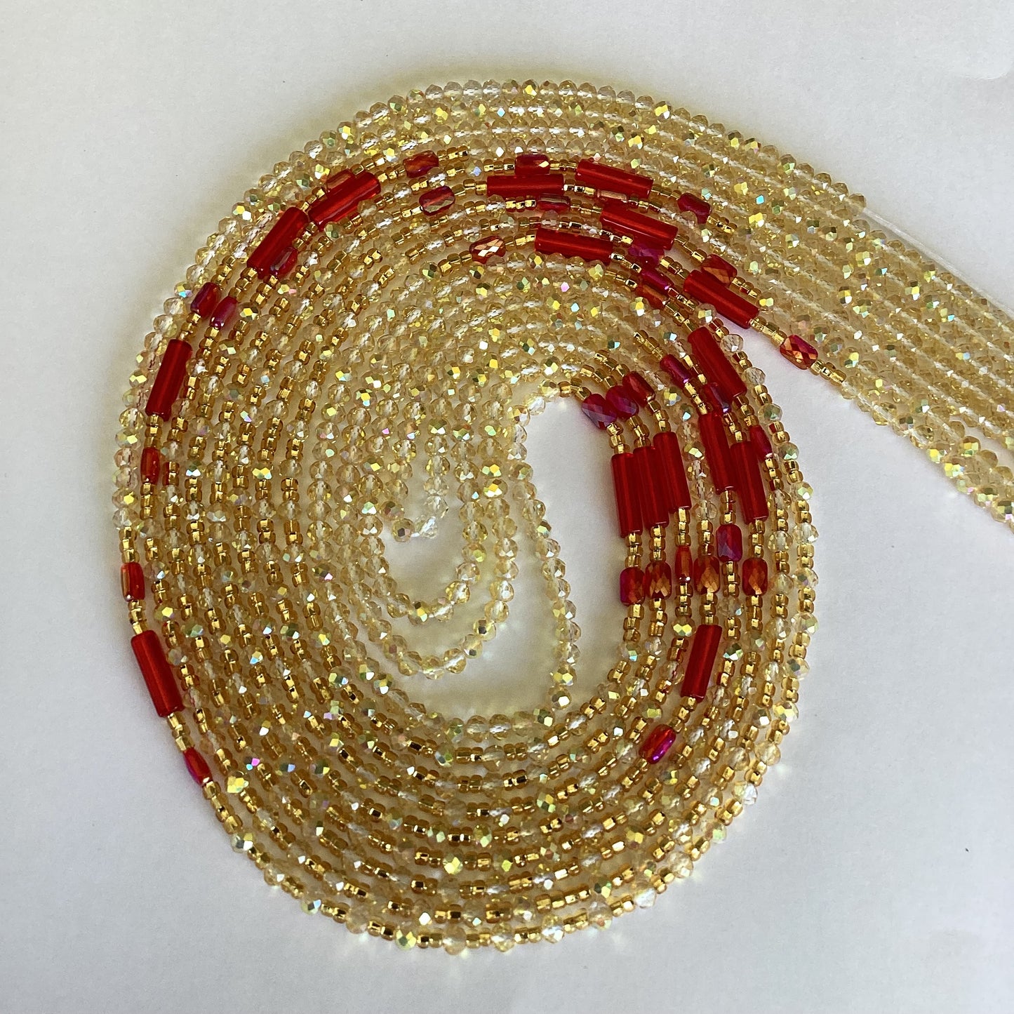EMPRESS (red)(tie on waist bead)
