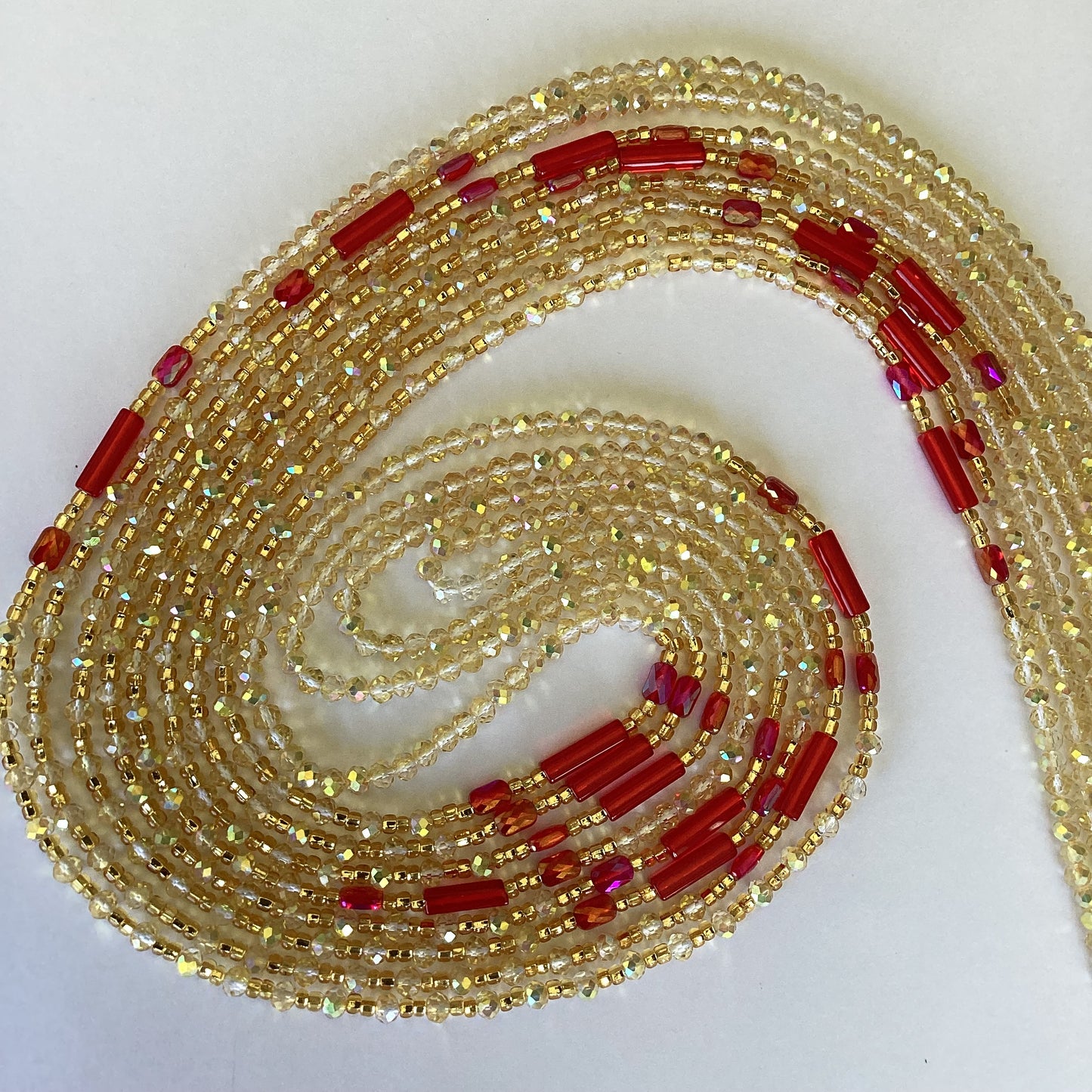 EMPRESS (red)(tie on waist bead)