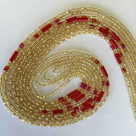 EMPRESS (red)(tie on waist bead)
