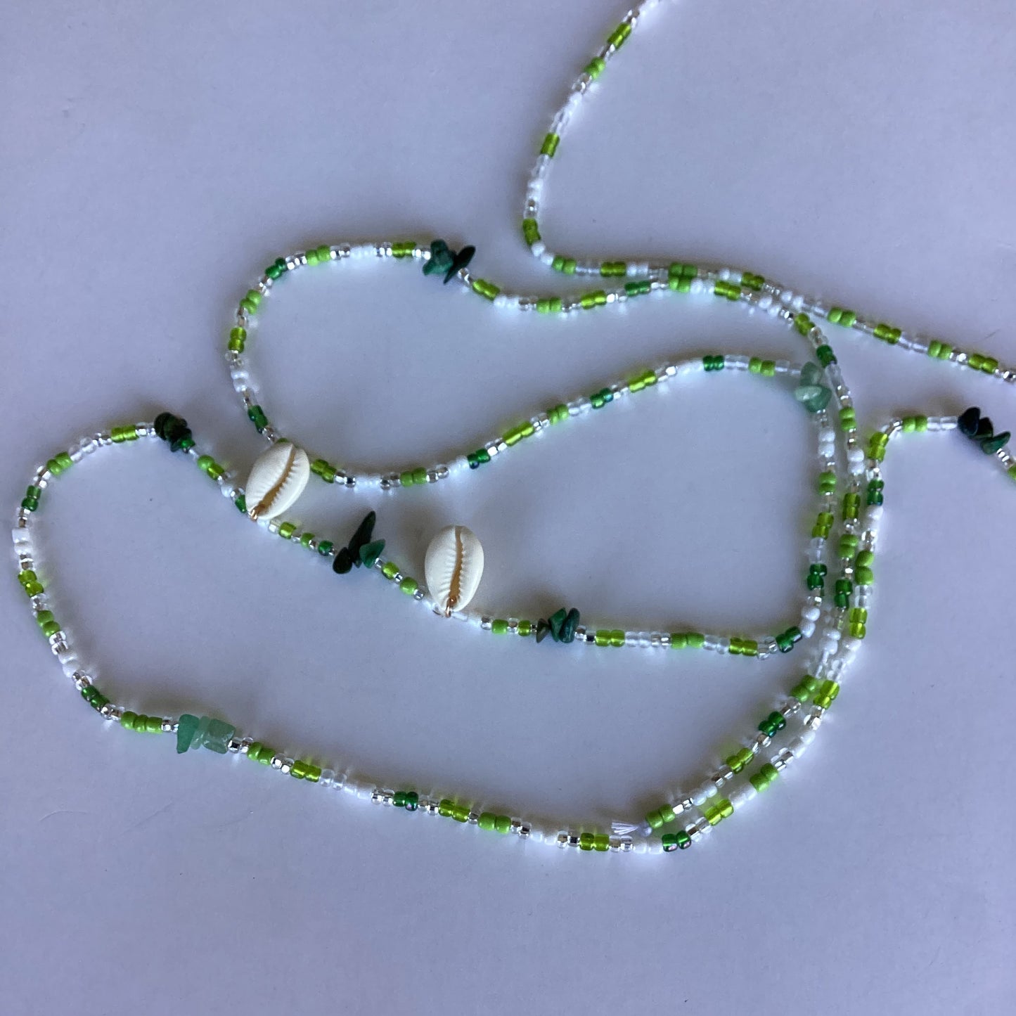 OCEAN SHELL (tie on waist beads)