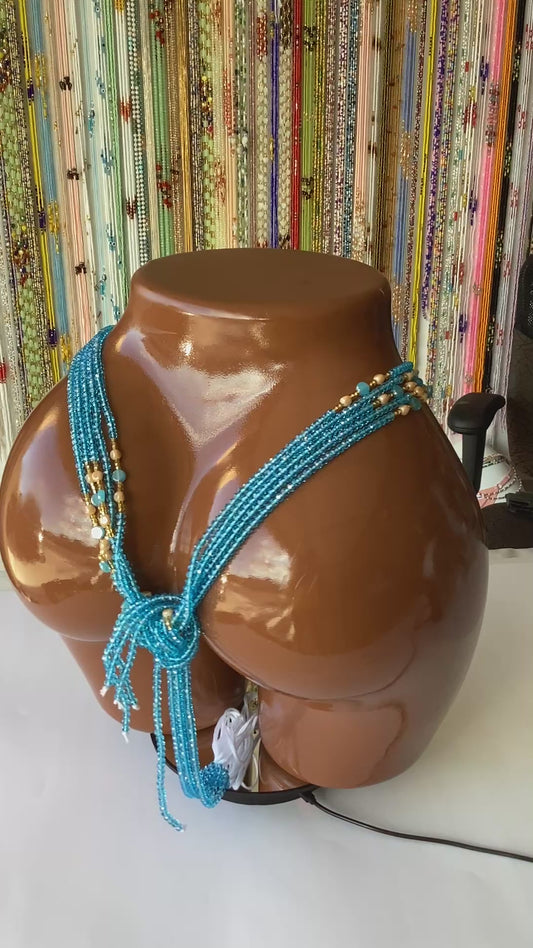 RICH AUNTY(tie on waist beads)